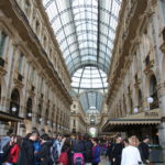 Einkaufsgalerie auf dem Domplatz Mailand