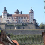 Würzburg – Blick auf die Festung Marienberg