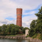 Kalmar (S) – Der alte Wasserturm in Kalmar beherbergt heute attraktive Wohnungen