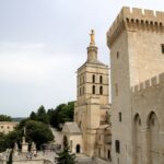 Avignon (F) – Foto vom Dach des Papstpalastes aus aufgenommen